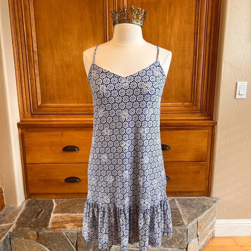 Michael Kors Twilight Blue Dress Size Medium NWT